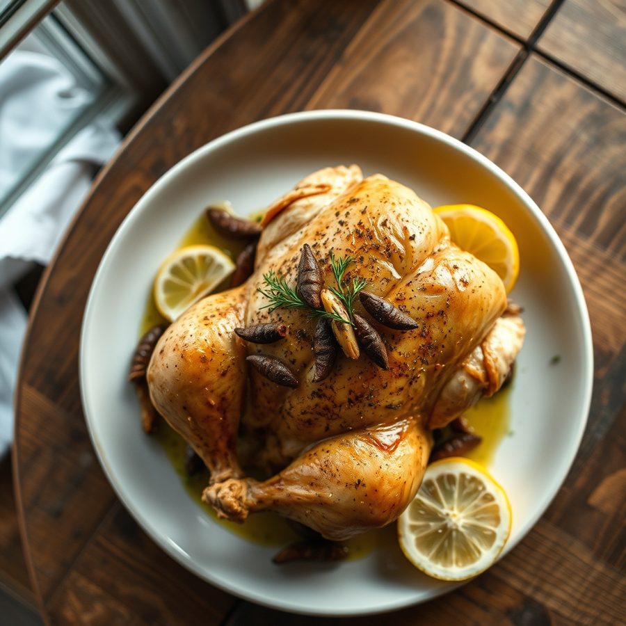 40 Cloves in a Roast Chicken