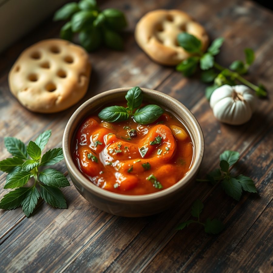 Arjoli (Maltese Herbed Bread Dip)