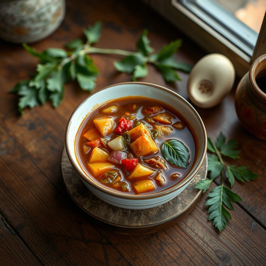 Ashwe Soup