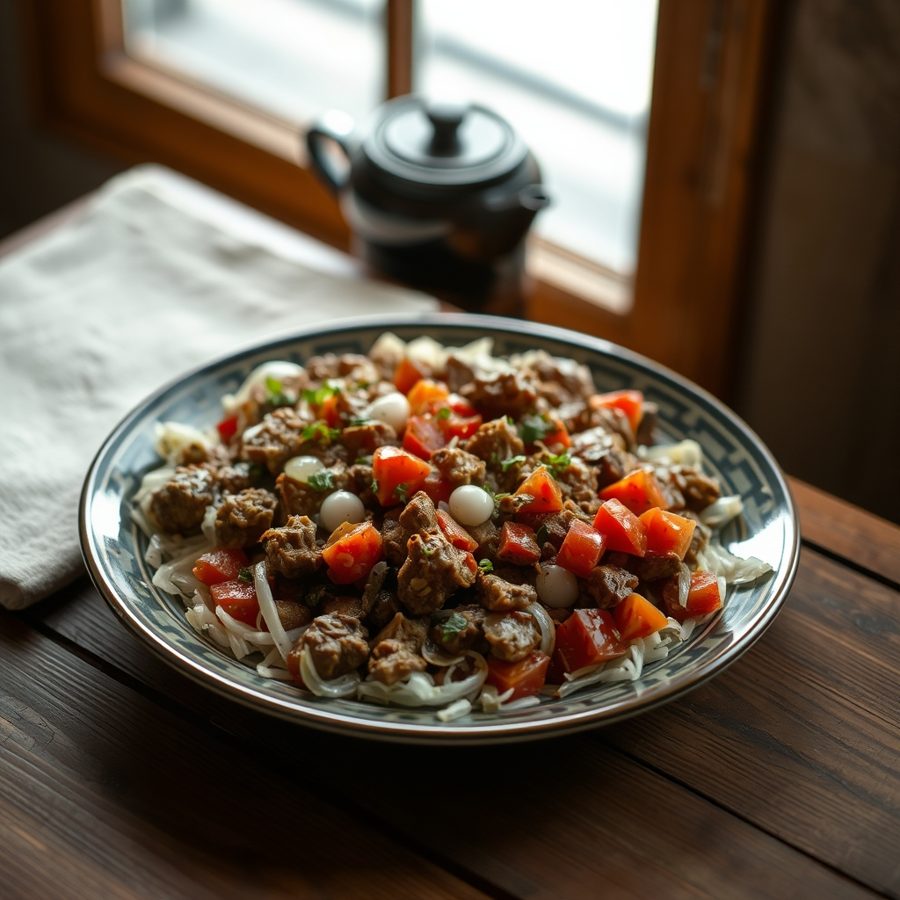 Bazeen bil Lahm (Libyan Meat Bazeen)