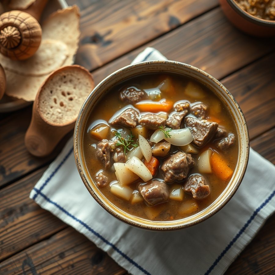 Beef Gravy Soup