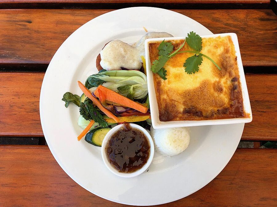 Bobotie (South African Minced Meat and Egg)