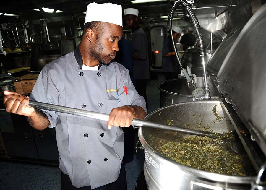 Boiled Collard Greens