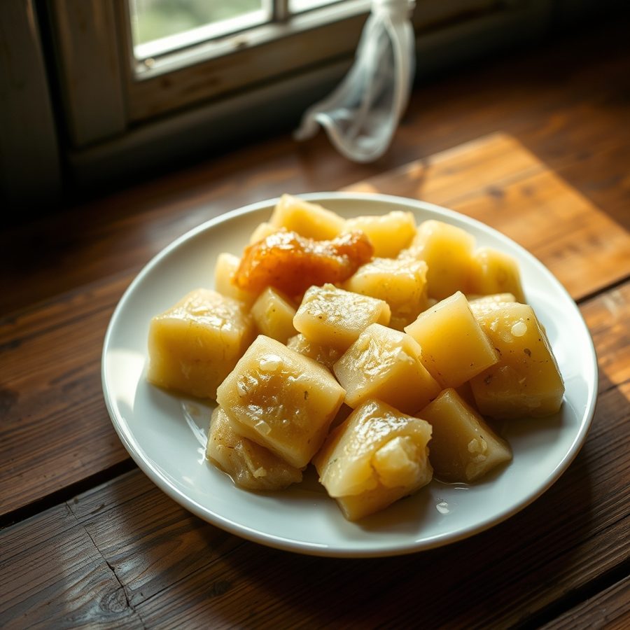 Boiled Ona (Nigerian Boiled Bitter Yam)