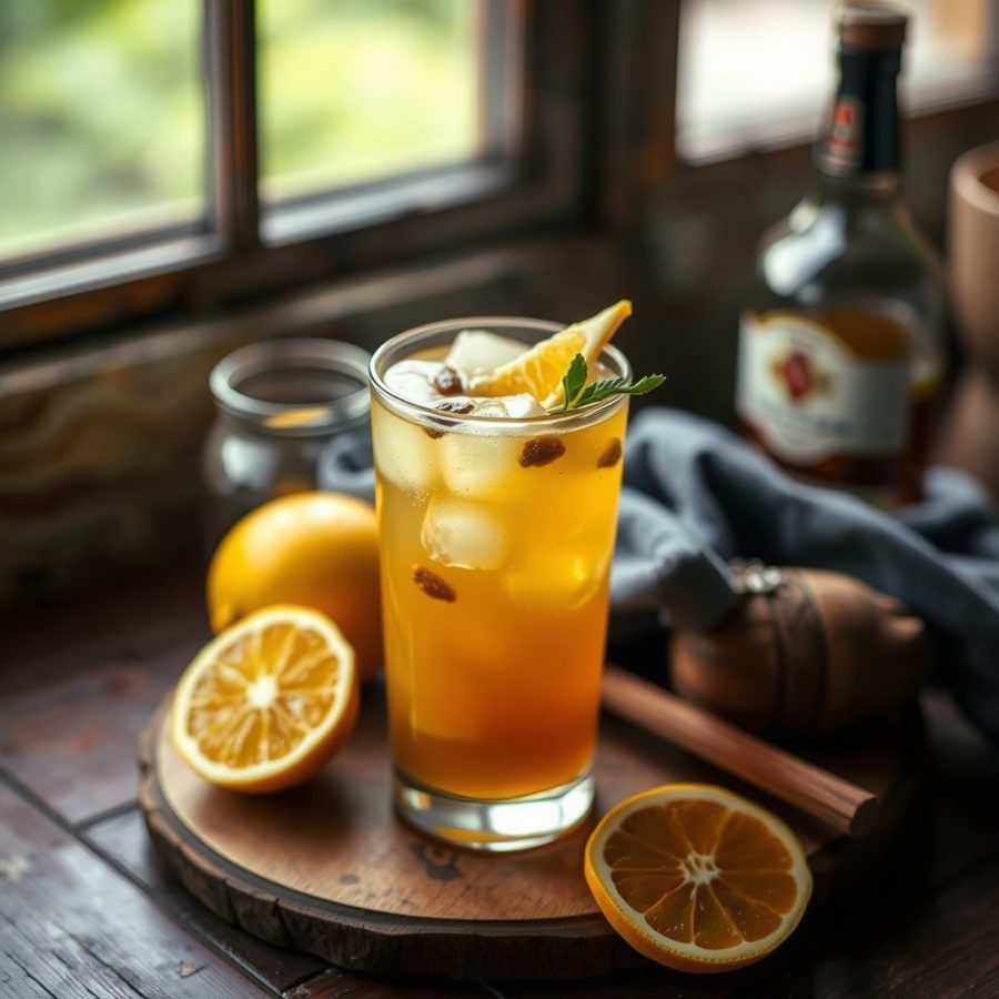 Boilo (Hot Spiced Citrus Whiskey)