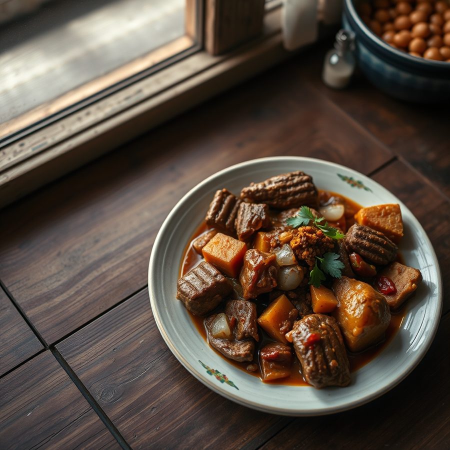 Buka Stew With Assorted Meats