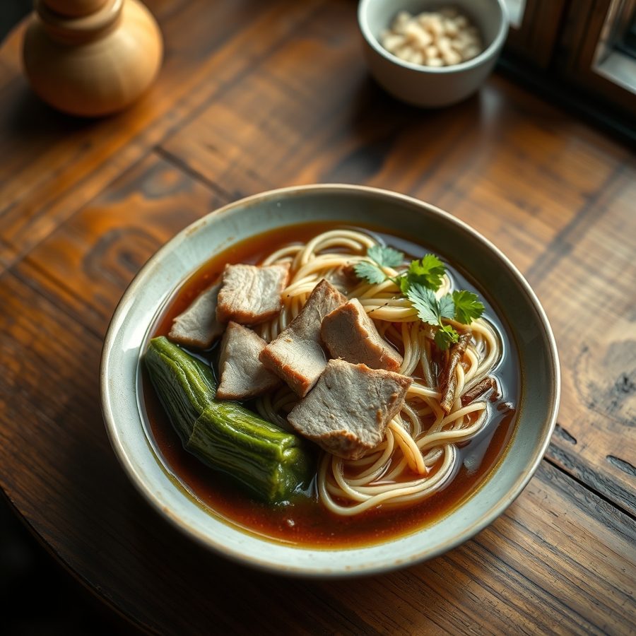 Calabash Noodle Soup (Hulu Mian)