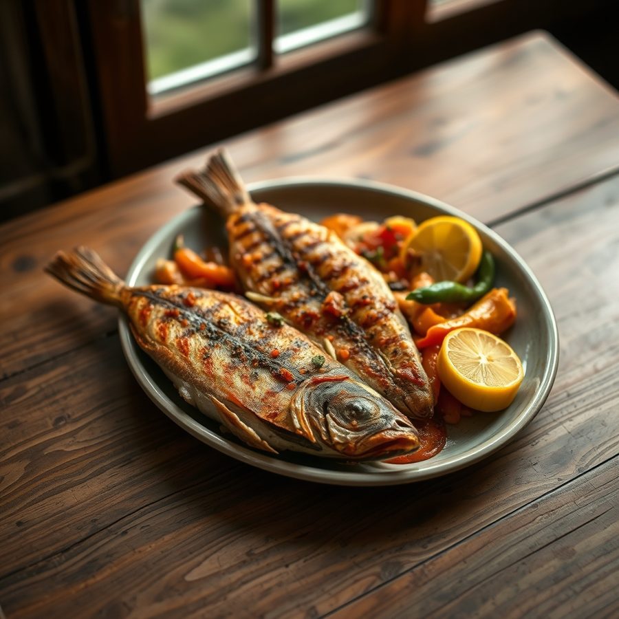 Chadian Grilled Fish