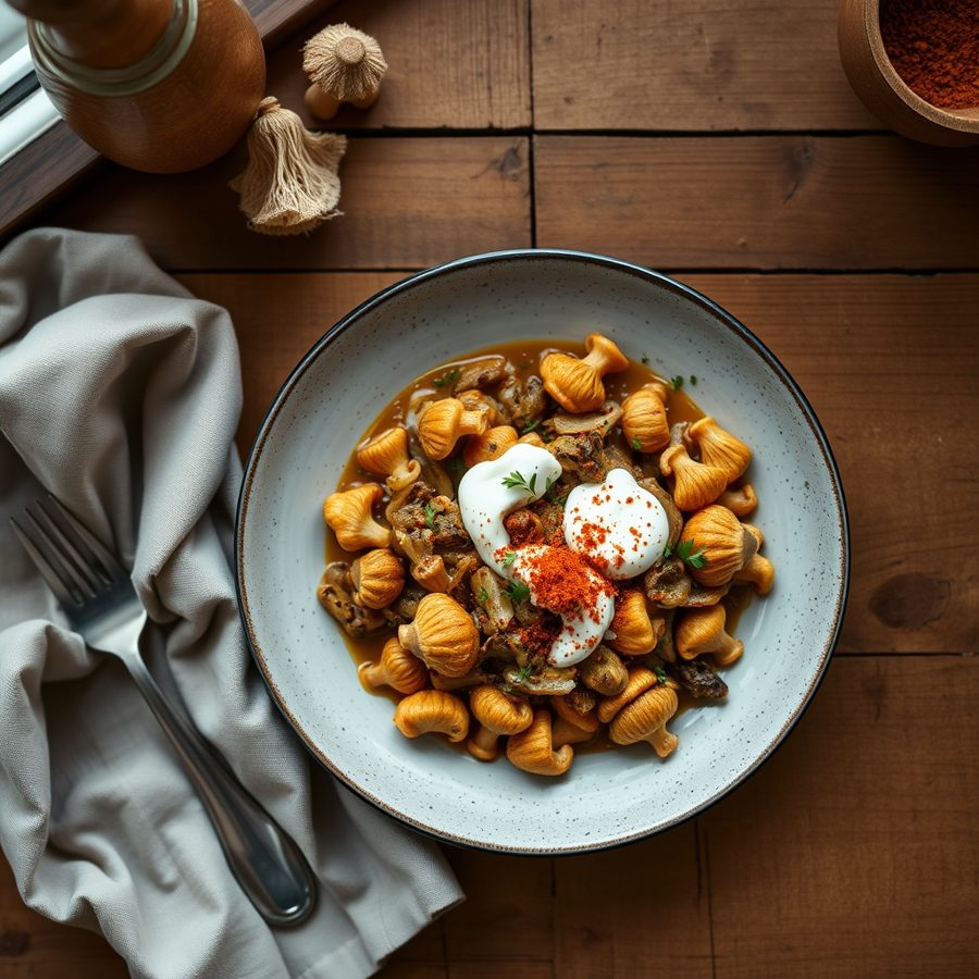 Chanterelle Goulash