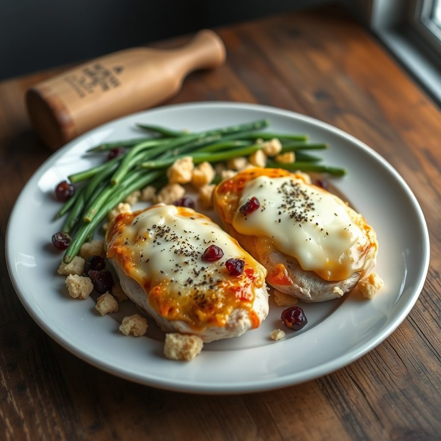 Cheese-Stuffed Chicken Breasts