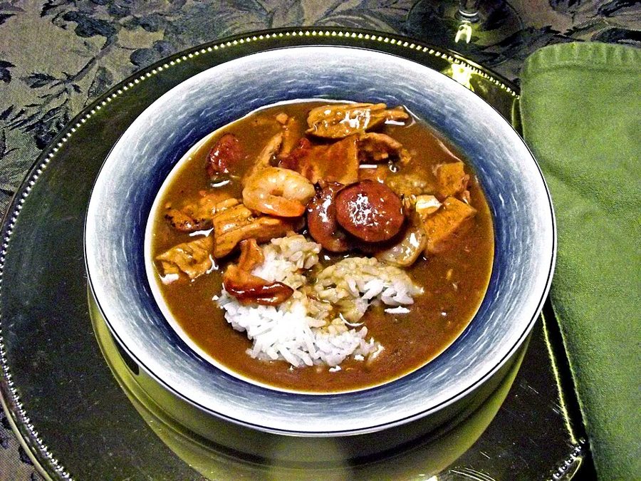Chicken and Andouille Sausage Gumbo