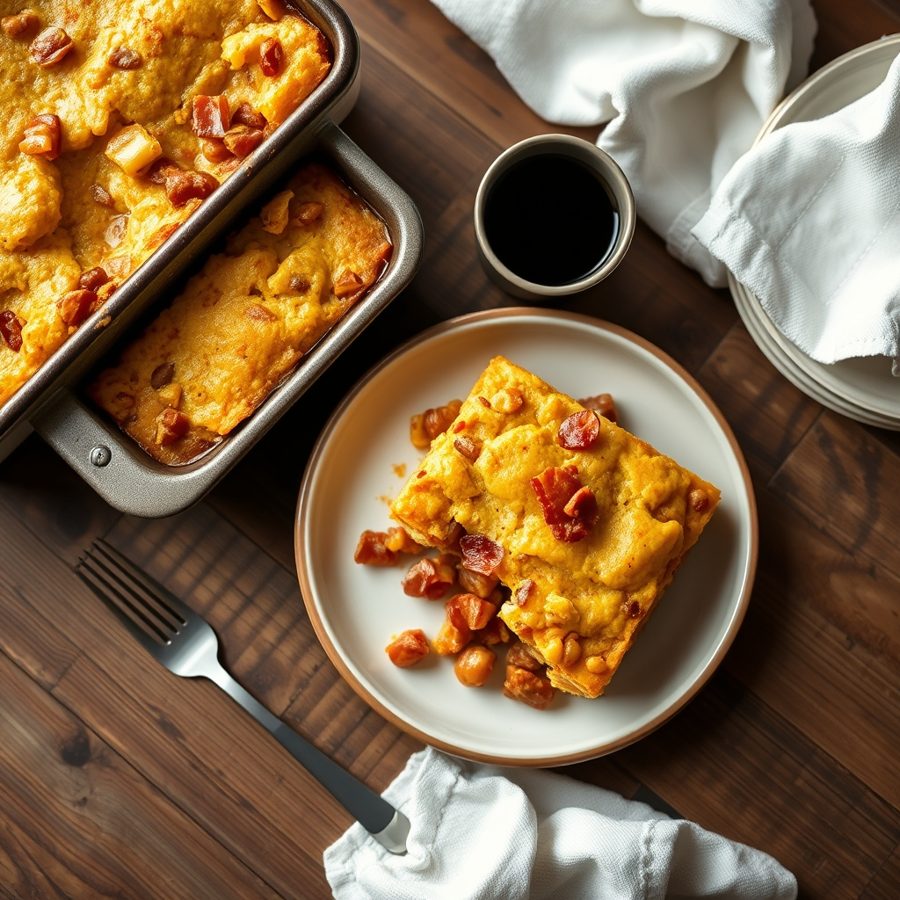 Chili Cornbread Casserole