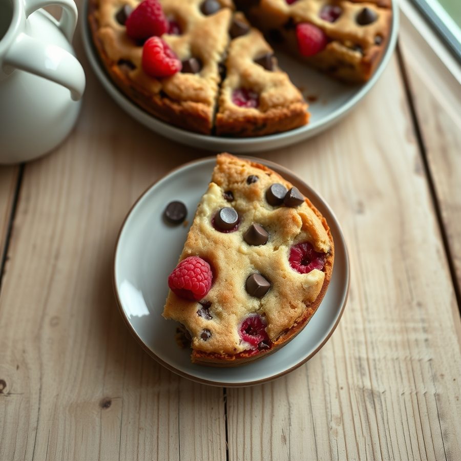 Raspberry Chocolate Chip Coffee Cake