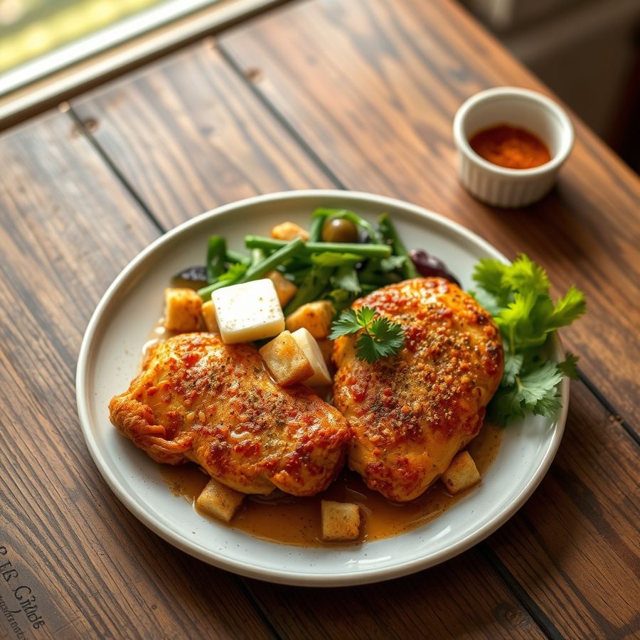 Crispy Santa Fe Chicken