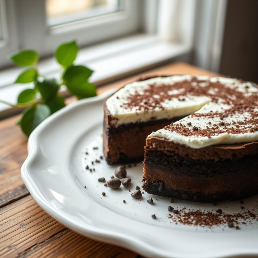 Double Chocolate Cheesecake