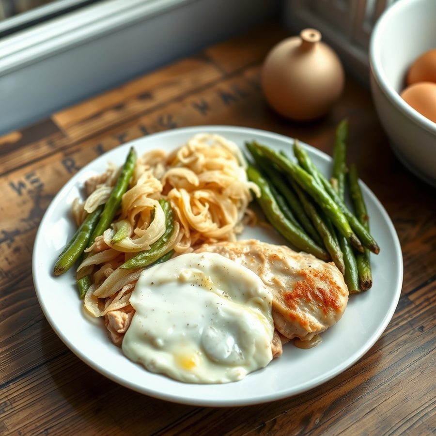 Easy Onion Chicken