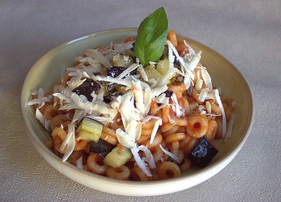 Eggplant Pasta