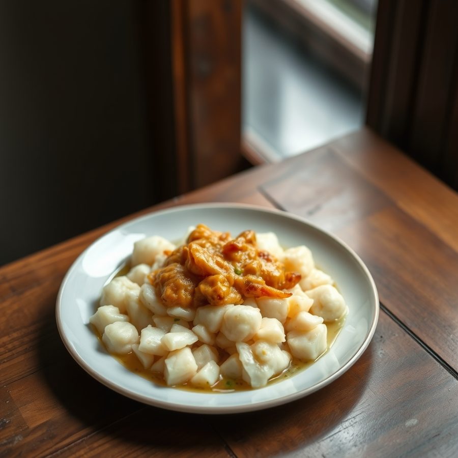 Eko (Nigerian Cooked Cornstarch)