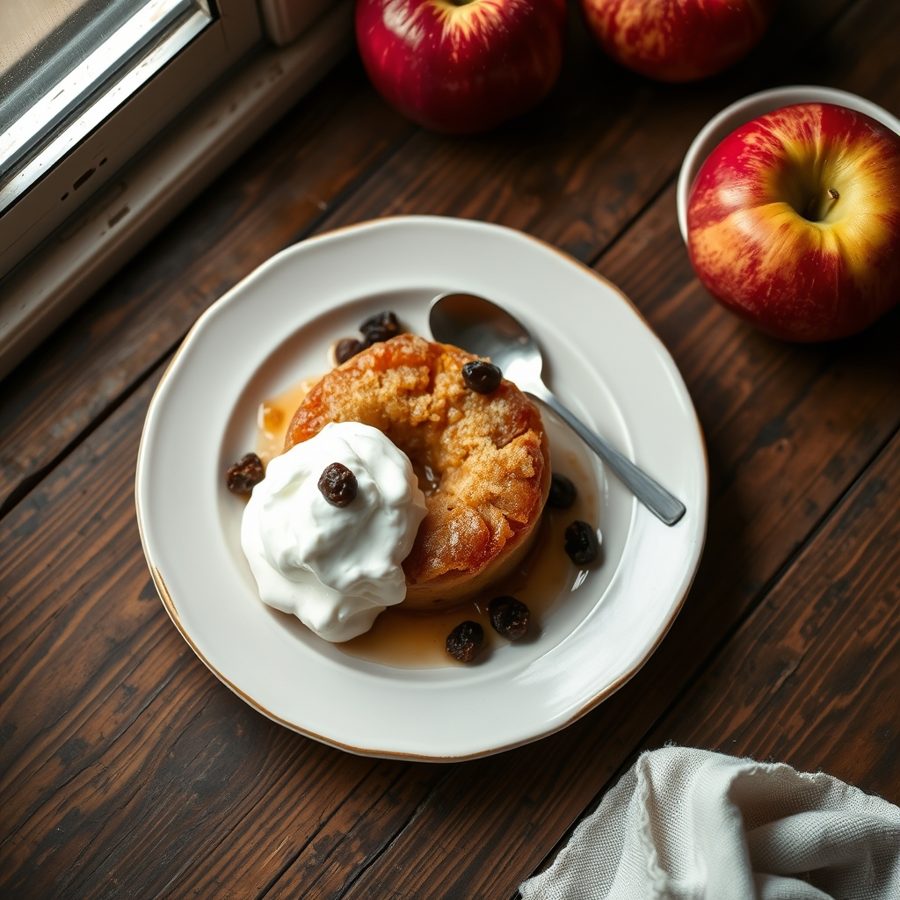 Eve's Apple (Cinnamon Raisin-Stuffed Apple)