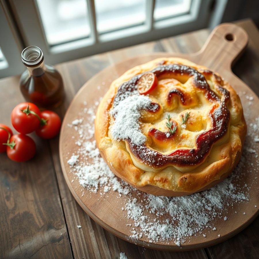 Flammekueche (Bacon and Onion Flatbread)