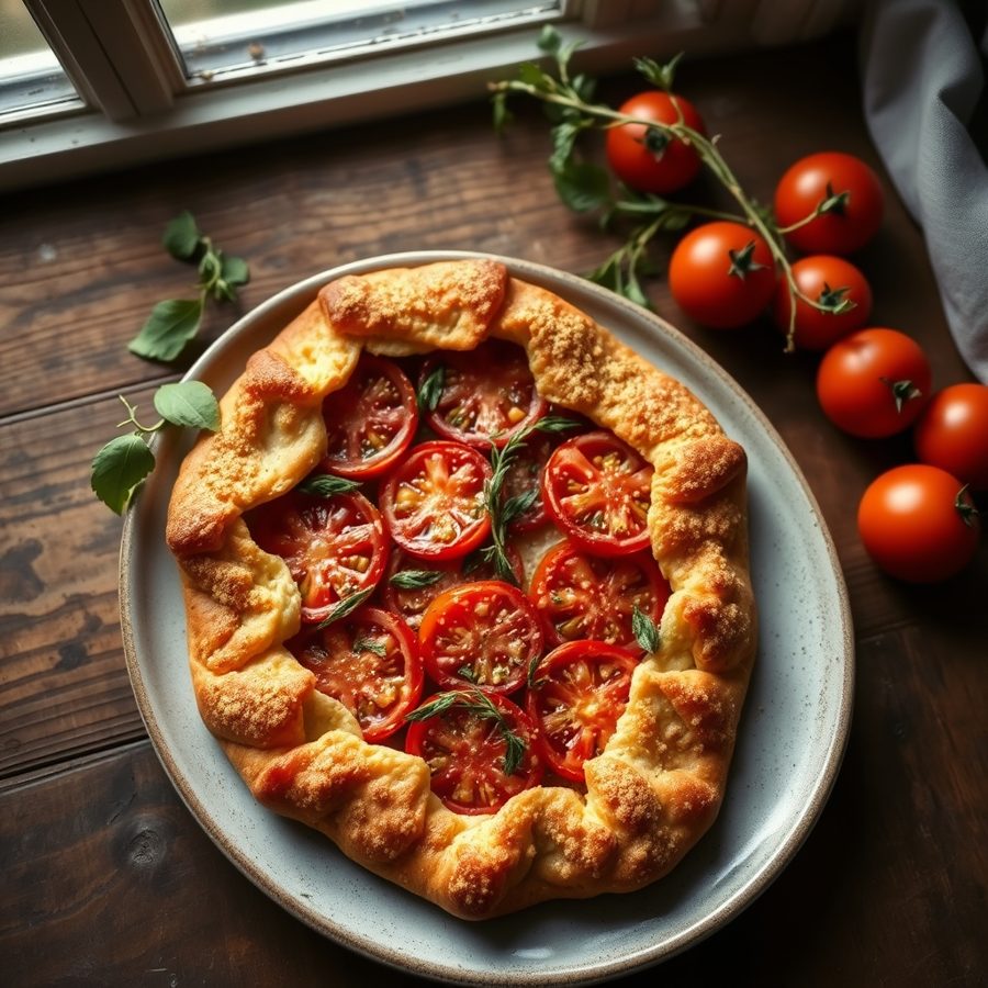 Fresh Tomato Galette