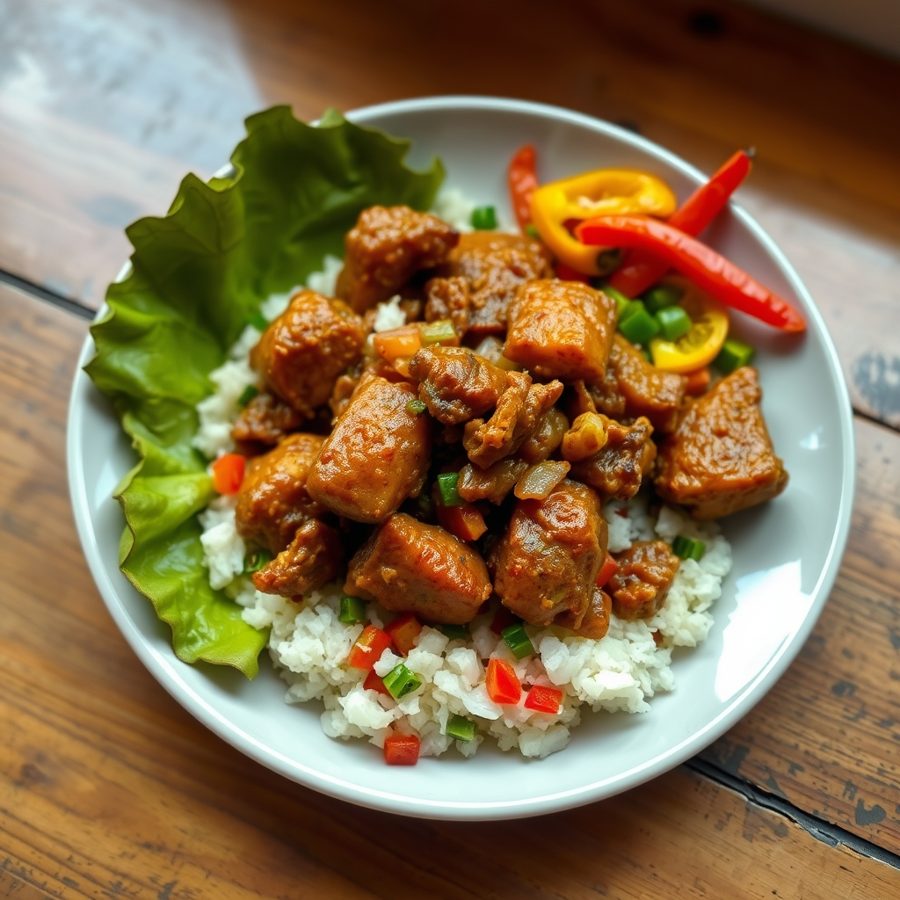 Gizdodo (Nigerian Gizzard and Plantains)