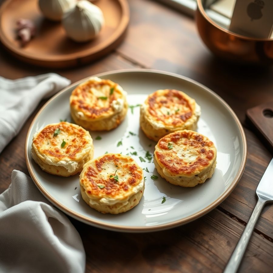 Goat Cheese Cakes