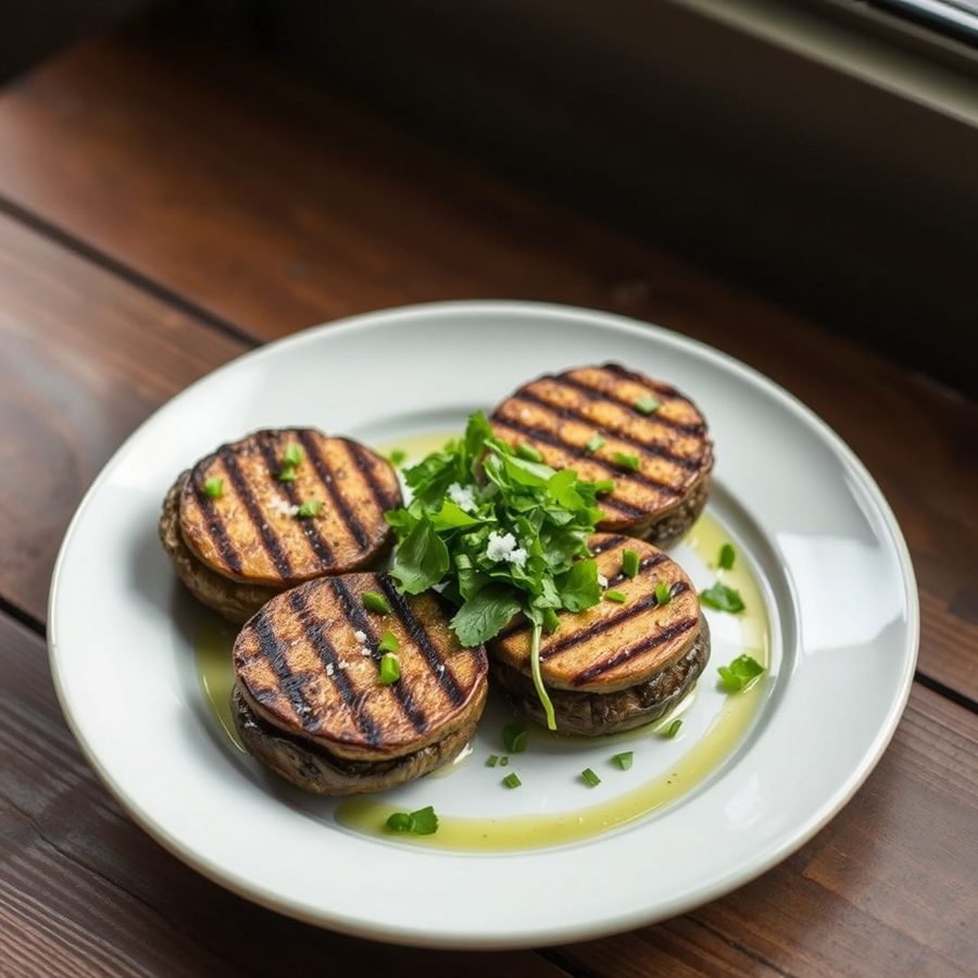 Grilled Portobello Mushrooms