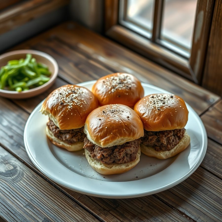 Grilled Sliders