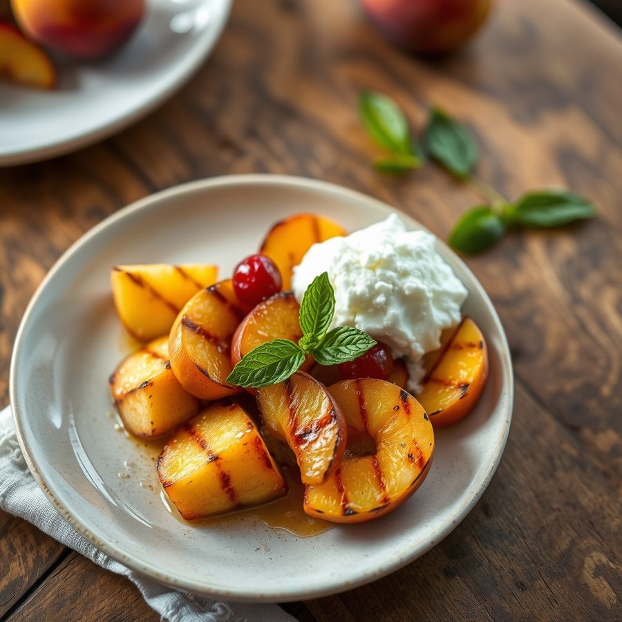 Grilled Summer Fruit
