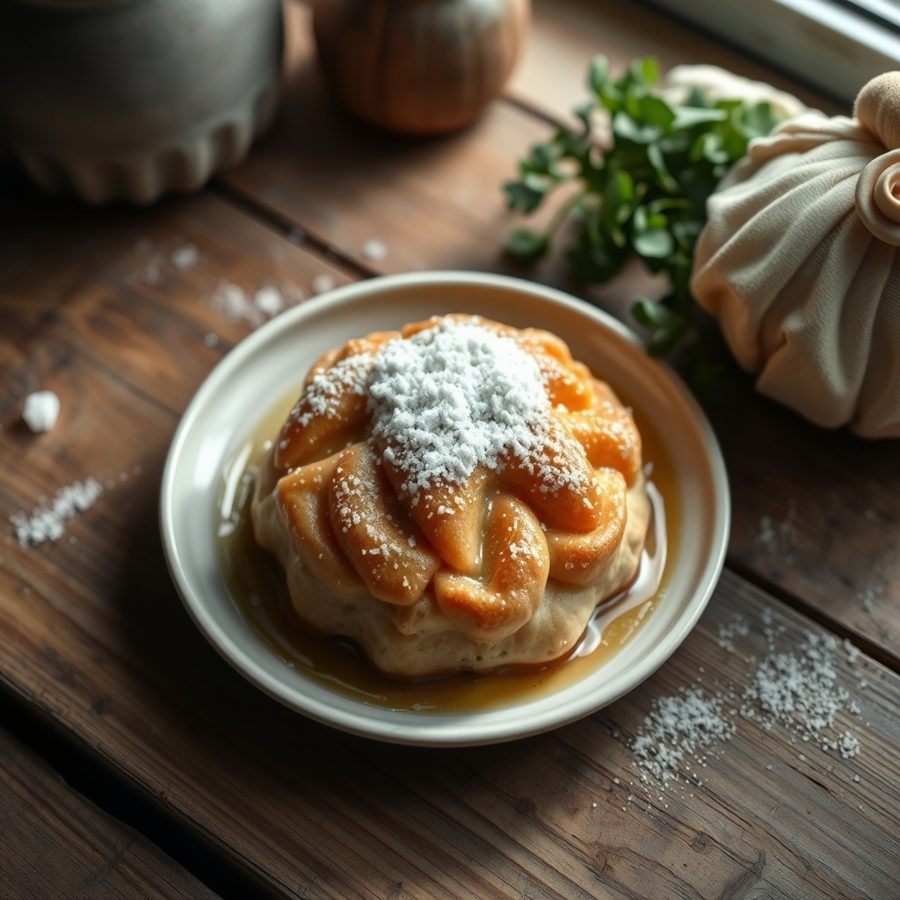 Grotten Hans (Steamed Sweet Bread)