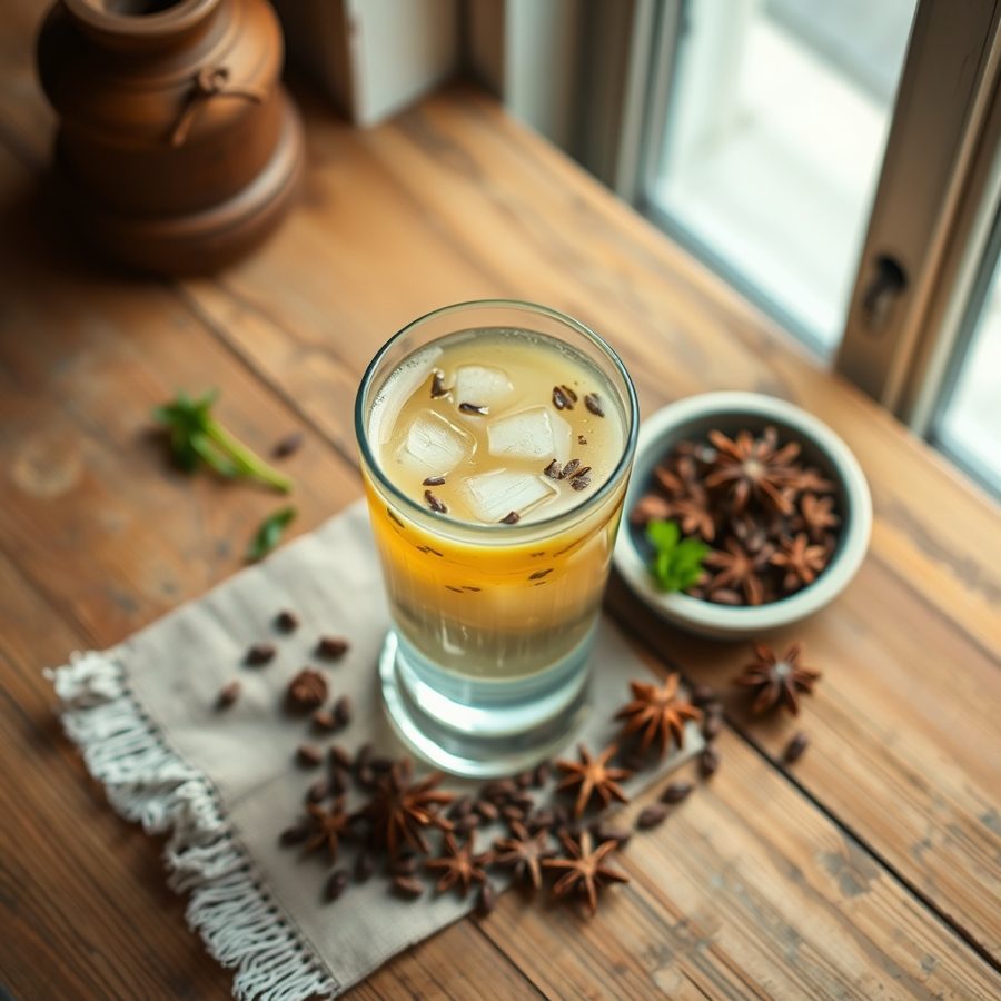 Habet Hlawa (Algerian Anise Beverage)