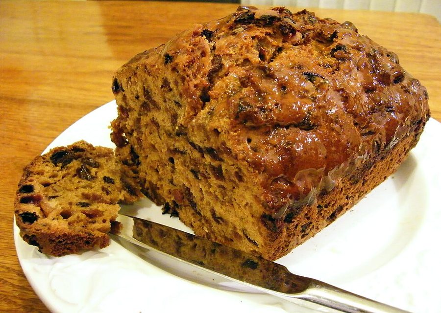 Holiday Cake (Spiced Fruitcake Loaf)
