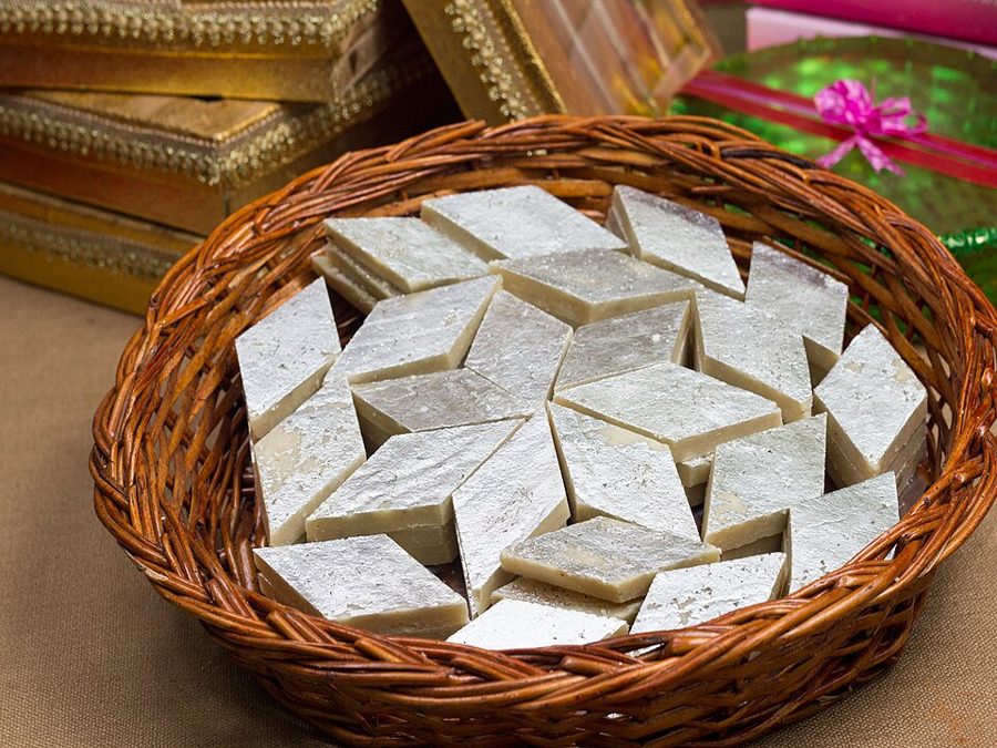 Kaju Barfi (Indian Cashew Milk Confection)