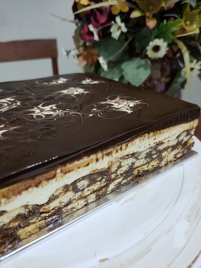 Kek Batik (Malaysian Tiffin)