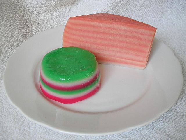Kuih Lapis (Malaysian Layered Steamed Confection)