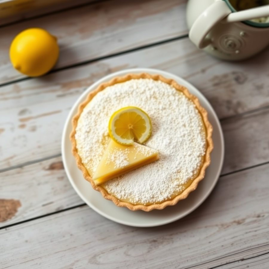 Lemon Impossible Pie