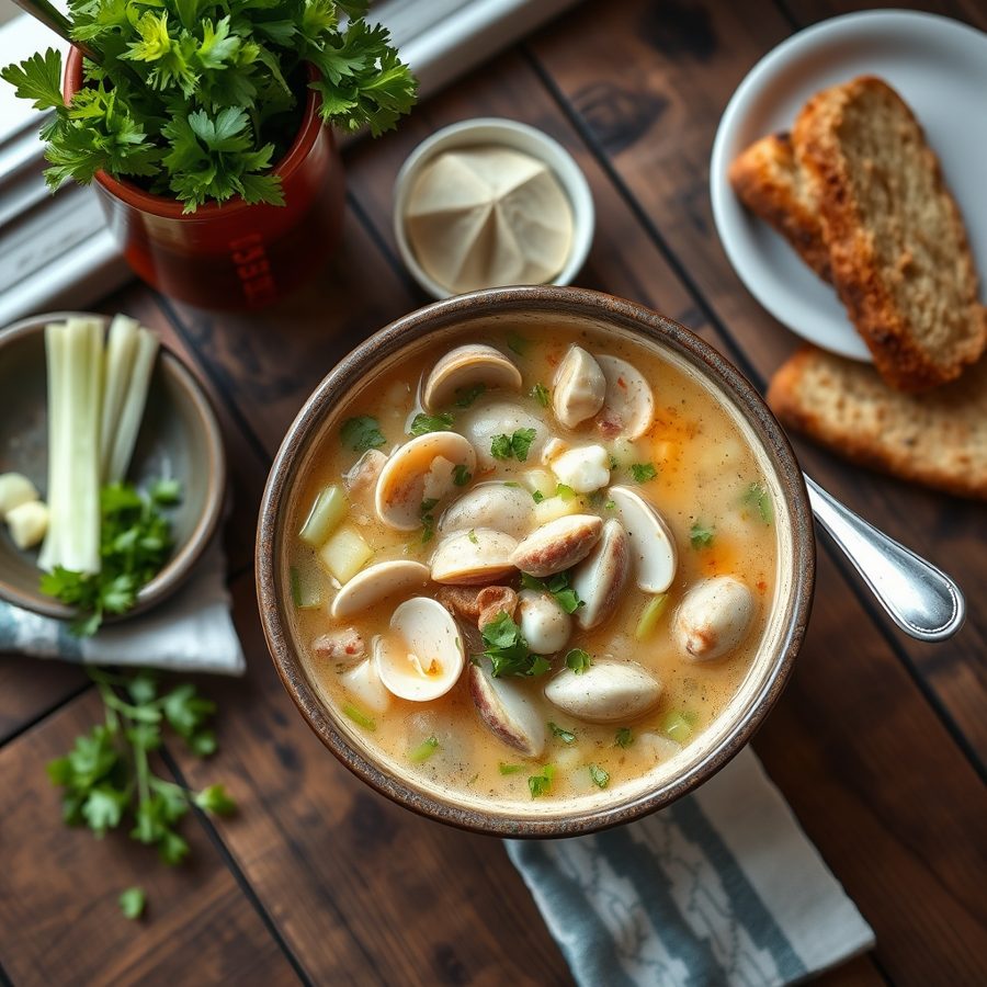 Manhattan Clam Chowder II