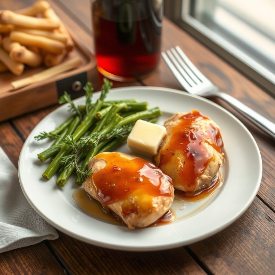Maple Glazed Chicken Breasts