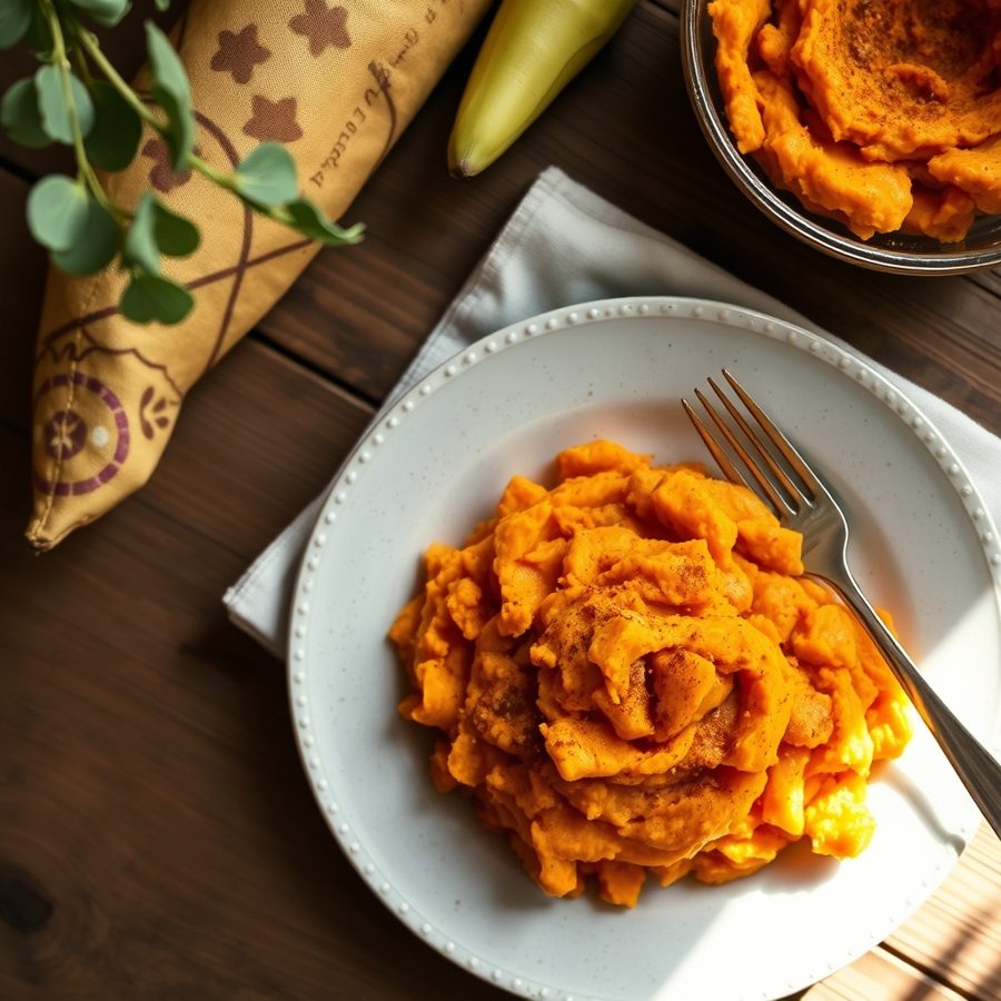 Mashed Sweet Potatoes