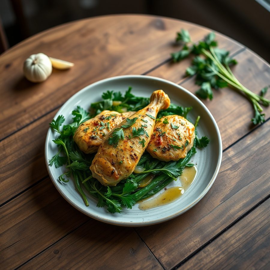 Mediterranean Green Chicken