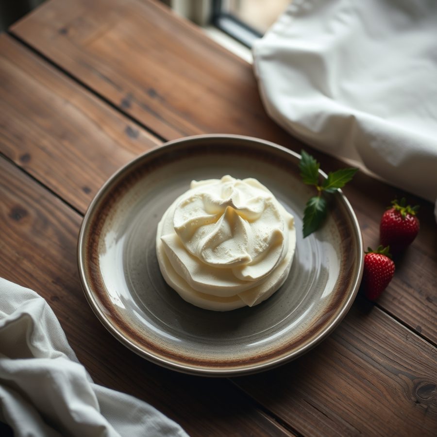 Meringata (Cream-filled Meringue Gateaux)