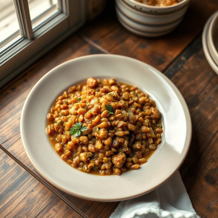Mesir Wat (Spicy Ethiopian Lentil Stew)