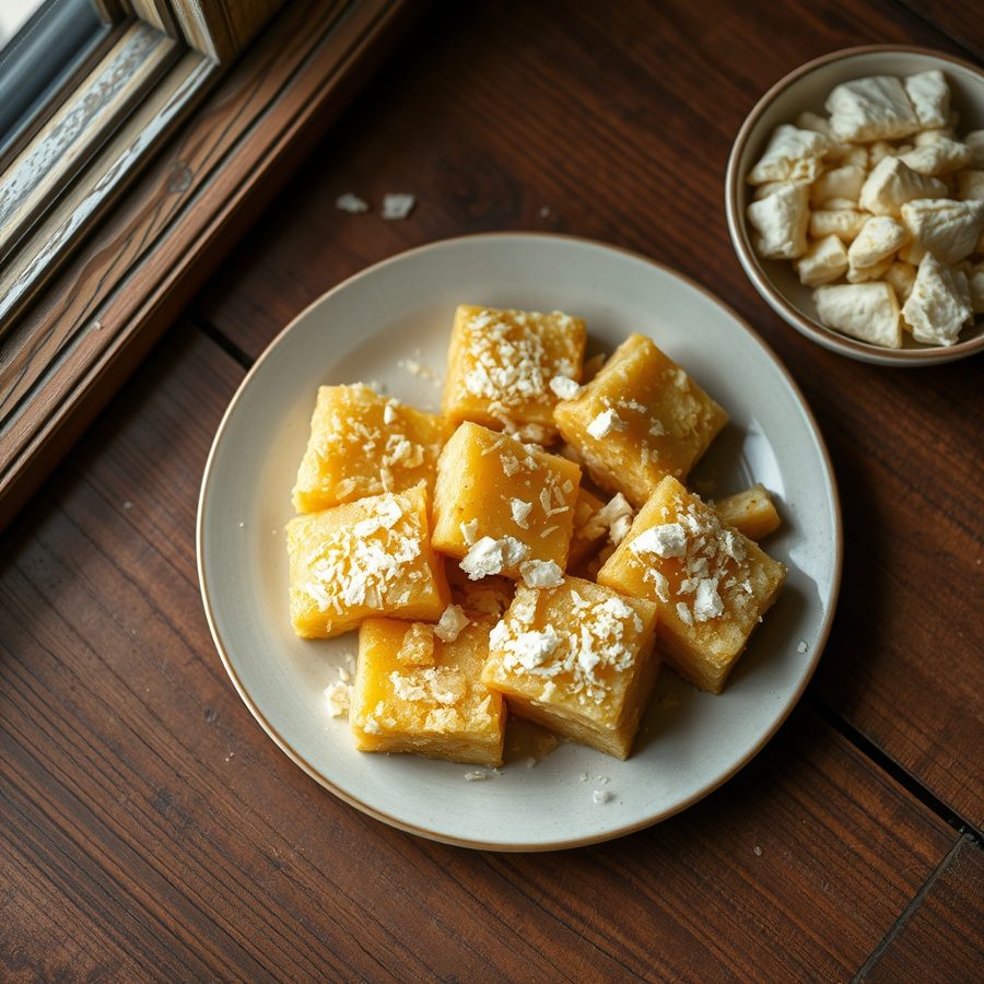 Misro (Indonesian Palm Sugar Cassava Fritters)