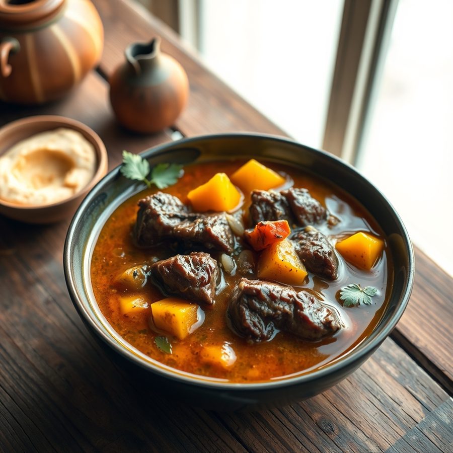 Miyan Taushe (Nigerian Pumpkin Soup)