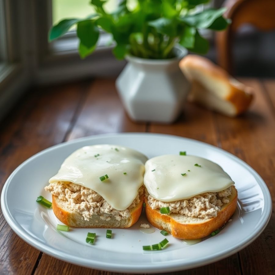 Mozzarella Tuna Melts