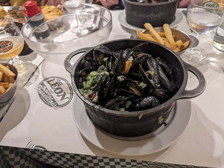 Mussels with Potatoes