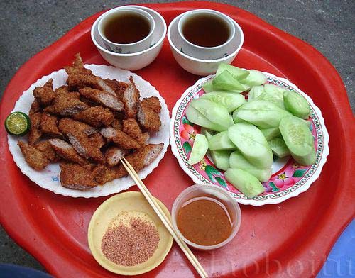 Nem Chua Rán (Vietnamese Pork Spring Roll)