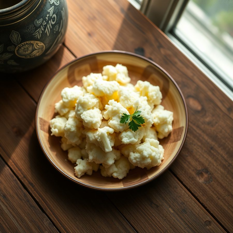 Nigerian Cauliflower Fufu
