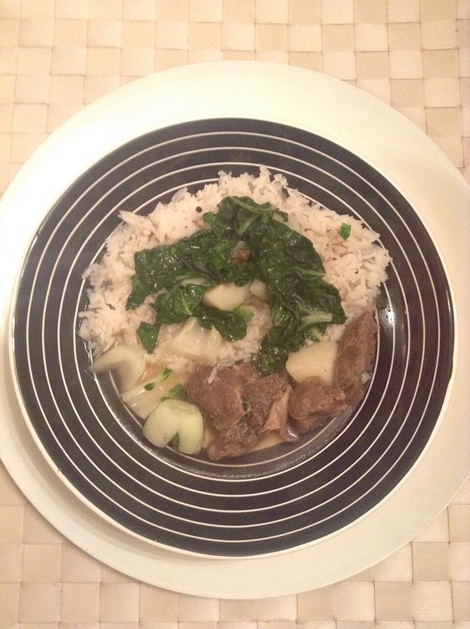 Nilagang Baka (Boiled Beef and Vegetables in Broth)